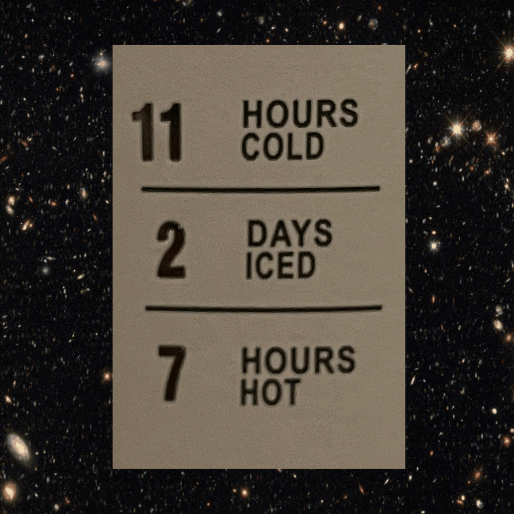 Snoopy Space 40 oz tumbler with handle, blue and purple engraved stainless steel mug on starry background