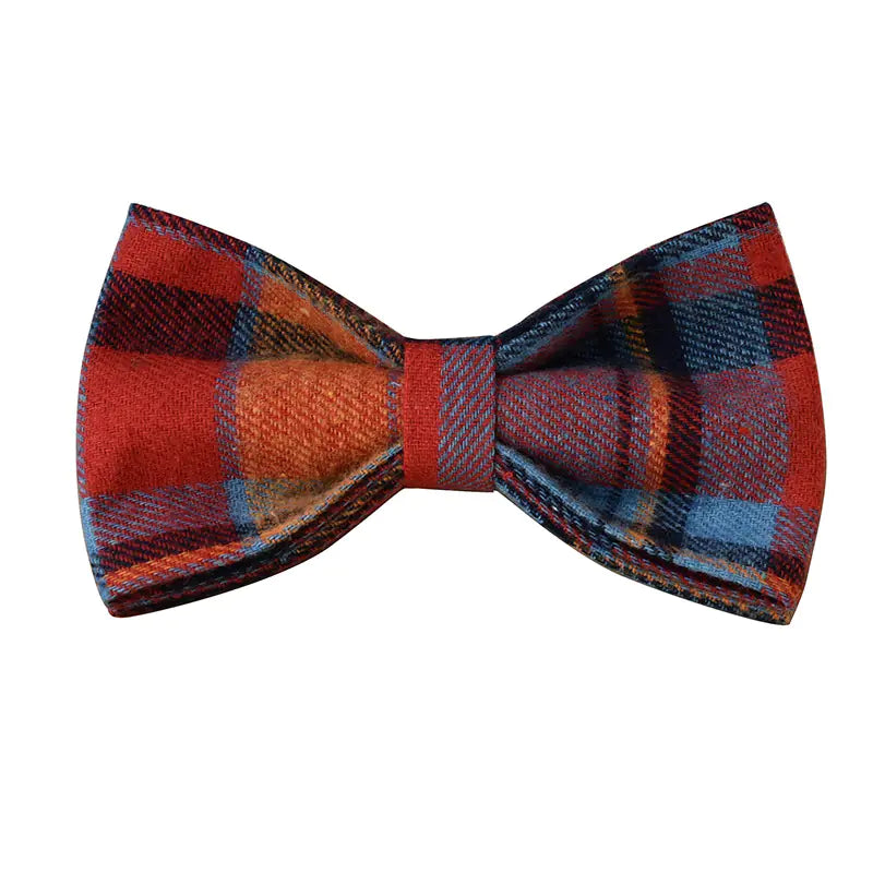 Orange Velvet Dog Collar with Rope - Pet Supplies