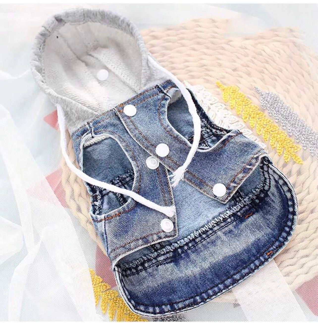 Dog Hoodie with Built-In D-Ring Harness | 2-in-1 Soft Fleece for Small Dogs S–XL