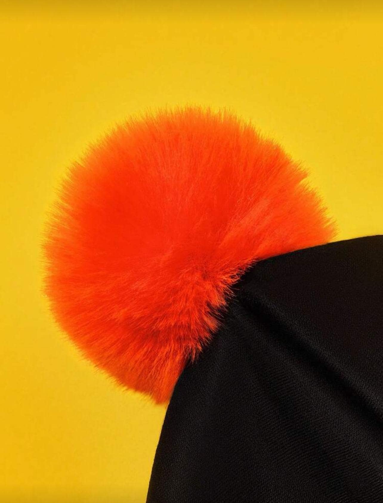 Cool Orange Pom Pet Hoodie | Funny Cartoon Dog Sweatshirt | Cute Streetwear Style for Small & Medium Dogs