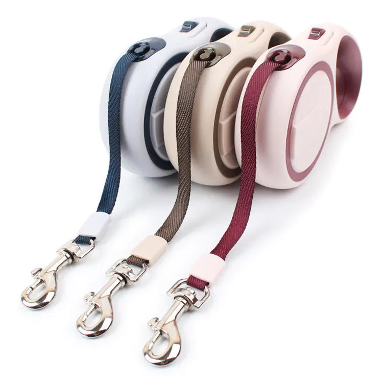 Automatic Retractable Dog Leash - Stylish Multicolor