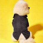 Elegant Dog Tuxedo Suit | Formal Pet Outfit with Bow Tie | Wedding, Christmas & Photoshoot Dog Clothing