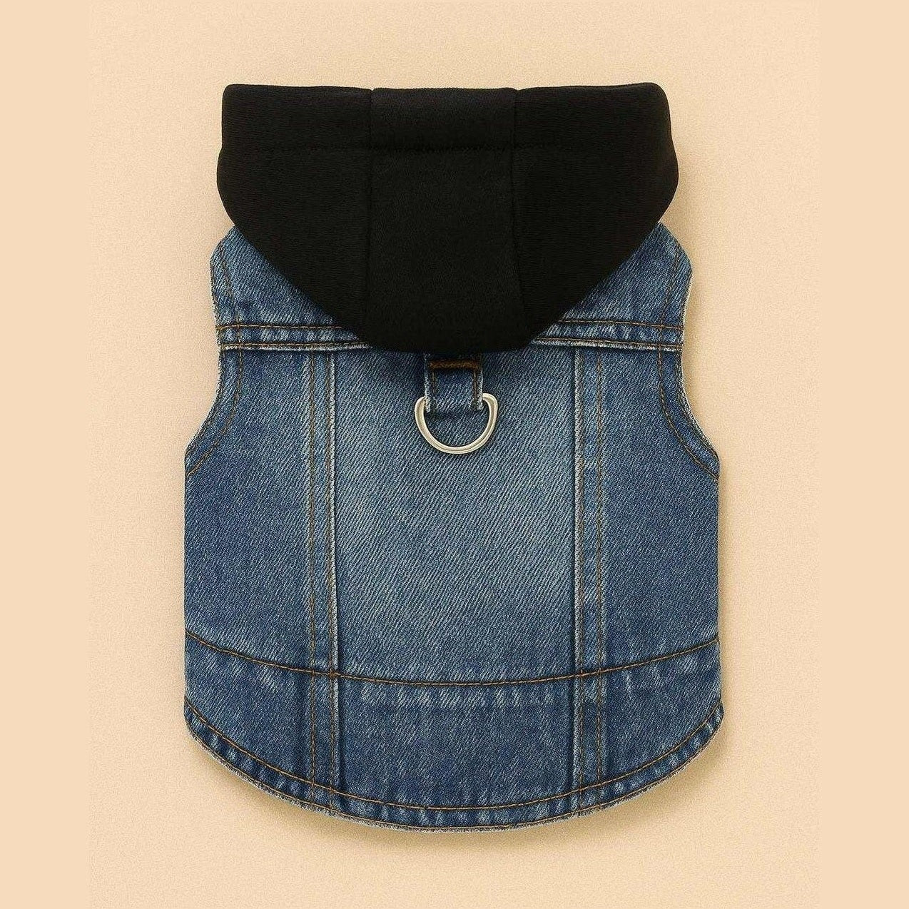 Dog hoodie color options in black