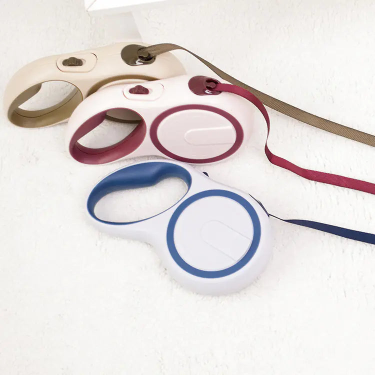 Automatic Retractable Dog Leash - Stylish Multicolor