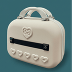 Maletín Hello Kitty beige - fondo contrastante